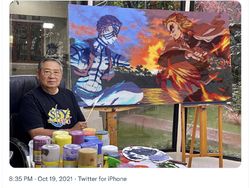 Kreativitas Netizen +62 Kagumi Lukisan Langit Senja SBY