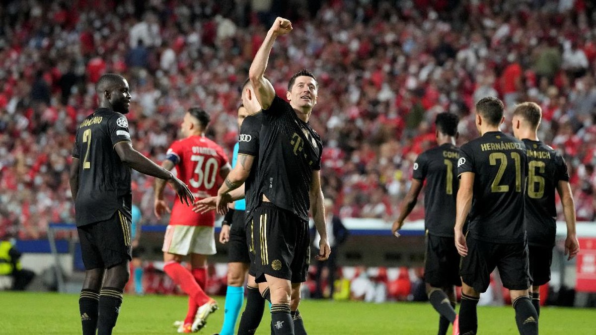 Bayern Munich menciptakan start ciamik di Liga Champions. (Foto: AP/Armando Franca)
