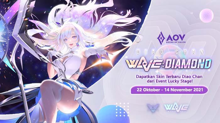 Dapatkan Skin WaVe: Diamond Diao Chan dari Event Arena of Valor