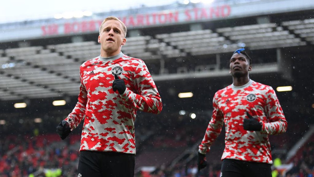 Donny van de Beek tak kunjung dimainkan (Getty Images/Michael Regan)
