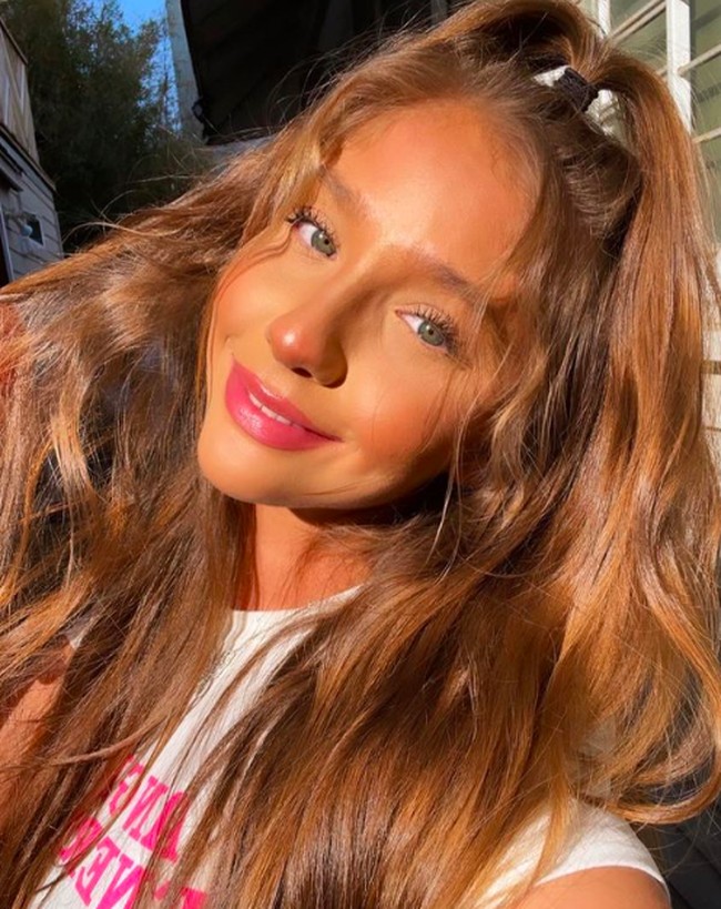 Inilah penampakan model Instagram yang kini jadi kontroversi itu. Foto: dok. Instagram/@genie.exum