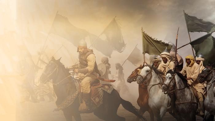 Ilustrasi Sultan Muhammad Al-Fatih saat menaklukkan Konstatinopel (Fauzan Kamil/detikcom)