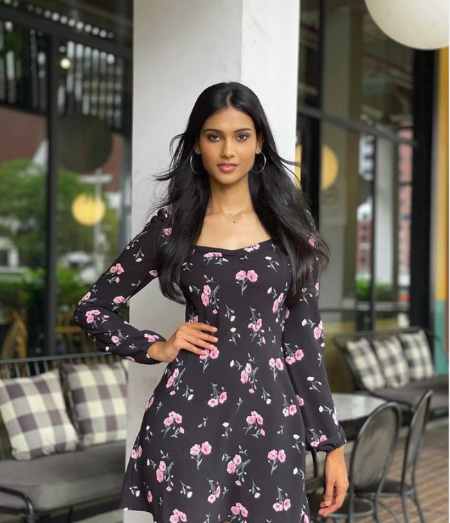 Lavanya Sivaji akan mewakili negaranya di ajang Miss World 2021 yang digelar di Puerto Rico pada Desember nanti. Foto: dok. Instagram Lavanya Sivaji