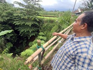 Begini Penampakan Lubang Raksasa yang Sempat Gegerkan Warga Sukabumi