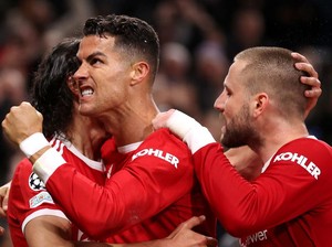 Ronaldo Cetak Gol, MU Comeback Lawan Atalanta