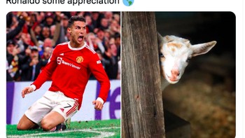 Semua fans MU harus menunjukkan apresiasi mereka pada Ronaldo. Foto: Twitter