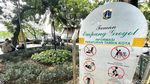 Menikmati Petang di Taman Waduk Grogol