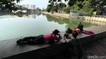 Menikmati Petang di Taman Waduk Grogol