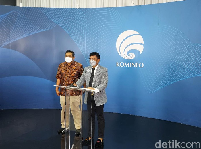 Menkominfo Johnny G Plate