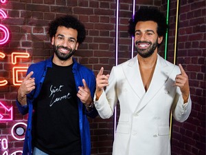 Salah Dibuatkan Patung Lilin, tapi kok Gak Mirip Pemain Bola?
