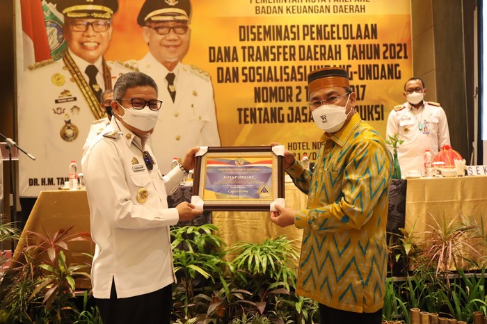 Pemkot Parepare Raih Penghargaan