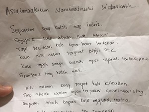 Cerita Maling Jujur, Kembalikan Hasil Curian dan Minta Maaf Gegara Utang Pinjol