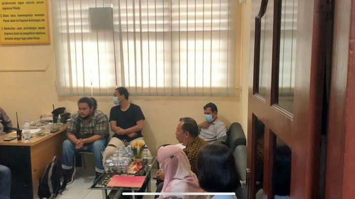 Petemuan mahasiswa dan pihak Yayasan usai izin ITM dicabut (Datuk-detikcom)