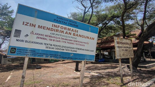 Beginilah kondisi terkini pantai Trisik di Kapanewon Galur, Kabupaten Kulon Progo, Daerah Istimewa Yogyakarta (DIY). Pantai ini terancam bahaya abrasi. (Jalu Rahman Dewantara/detikTravel) Beginilah kondisi terkini pantai Trisik di Kapanewon Galur, Kabupaten Kulon Progo, Daerah Istimewa Yogyakarta (DIY). Pantai ini terancam bahaya abrasi. (Jalu Rahman Dewantara/detikTravel)