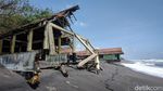 Abrasi Pantai Trisik Makin Parah, Bangunan TPI Nyaris Roboh