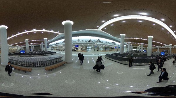 Bandara Incheon Airport, Korea Selatan. Chung Sung-Jun/Getty Images.