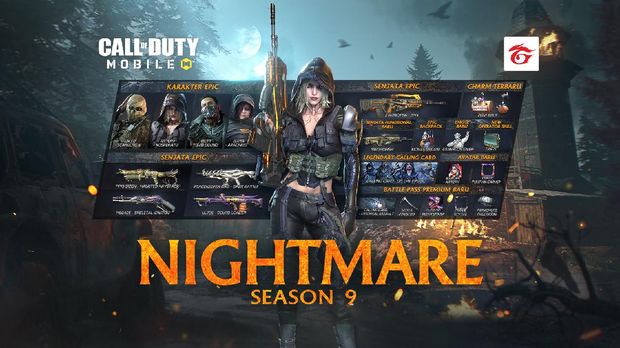 Call of Duty: Mobile Hadirkan Season Baru Nightmare dengan Item Spesial