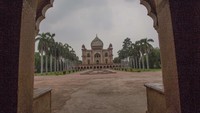 Taj Mahal, India merupakan makam di ratu Mumtaz Mahal di Agra. (Yawar Nazir/Getty Images)