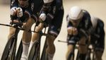 Kuartet Italia Jadi yang Tercepat Sejagat di Lintasan Velodrome UCI 2021