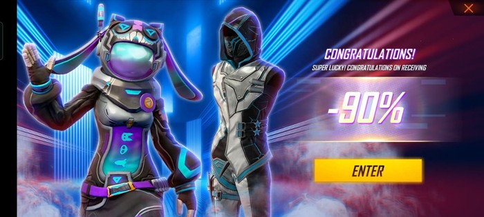 Free Fire Berikan Diskon Hingga 90% di Event Mystery Shop