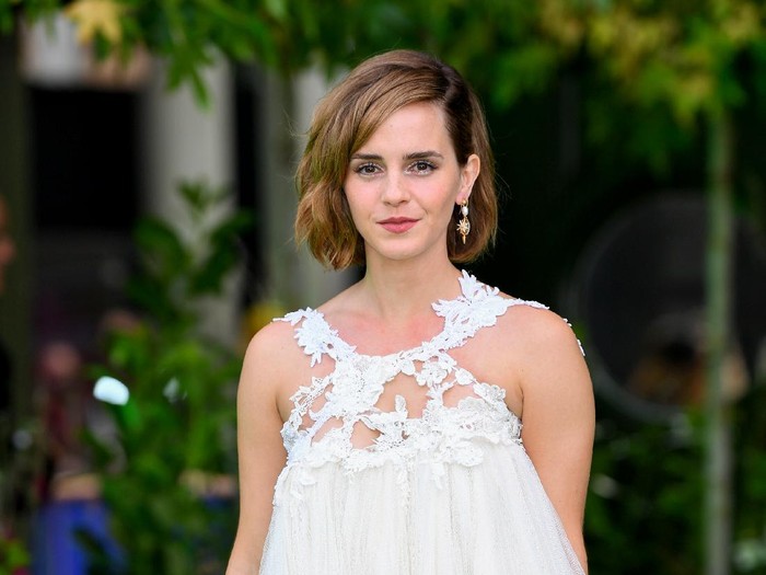LONDON, ENGLAND - OCTOBER 17:  Emma Watson attends the Earthshot Prize 2021 at Alexandra Palace on October 17, 2021 in London, England. (Photo by Joe Maher/Getty Images)