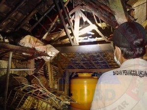 Hujan Deras Disertai Angin Kencang Rusak 9 Rumah Warga Blitar