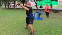 Latihan tersebut sebagai langkah persiapan mengikuti Pekan Paralimpik Nasional (Peparnas) 2021.  