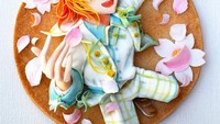 Seorang baker sekaligus seniman makanan asal Jepang bernama Izumi berhasil membuat karya seni yang keren sekaligus enak dimakan. Foto: Instagram @kiri0izm