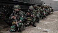 Latihan ini juga untuk menguji kesiapan pasukan TNI AL dalam menjaga NKRI di wilayah teritorial laut.
