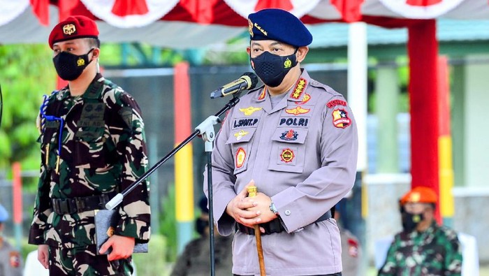 Panglima TNI dan Kapolri semangati personel TNI-Polri di Papua