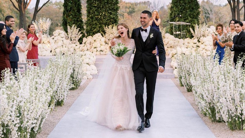 Pernikahan Jennifer Gates dan Nayel Nassar