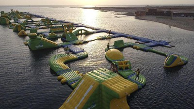 Potret Pure Beach, Pantai Bikini di Arab Saudi