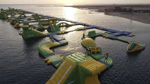 Potret Pure Beach, Pantai Bikini di Arab Saudi