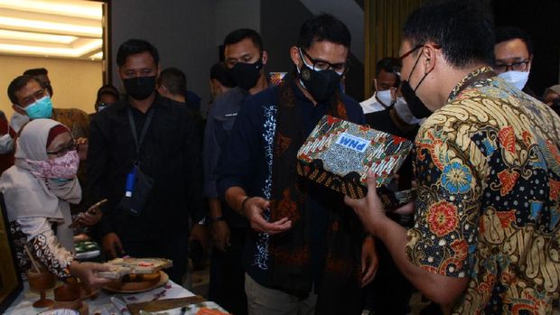 Sandiaga Uno di Malang.