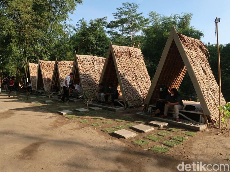 Menikmati Senja dari Tepi Sungai Opak, Sederhana tapi Indah