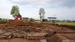 Tempat Pemujaan Ditemukan di Candi Tribhuwana Tunggadewi