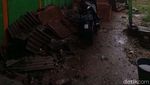 Betulan Terjadi, Angin Kencang Mampu Terbangkan Kubah Masjid