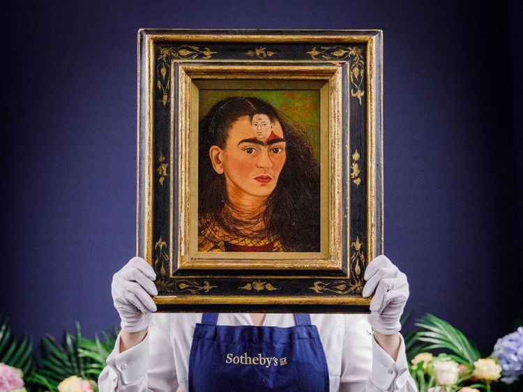 Wow! Potret Diri Seniman Nyentrik Frida Kahlo Dijual Rp 425 M
