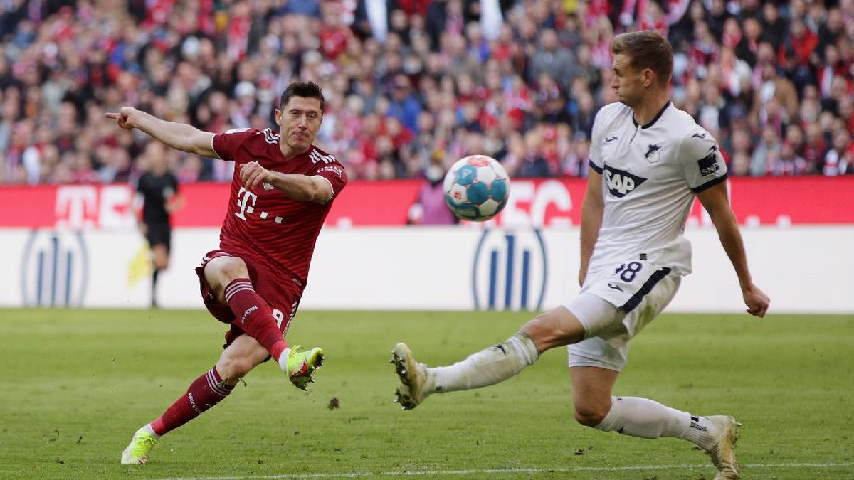 Bayern Munich melibas Hoffenheim di Bundesliga. (Foto: Getty Images/Adam Pretty)