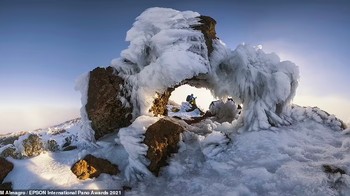 Kategori Amatir Alam-Lanskap. Itu diambil di Tenerife oleh fotografer Spanyol Carlos M Almagro Foto: Epson International Pano Awards 2021