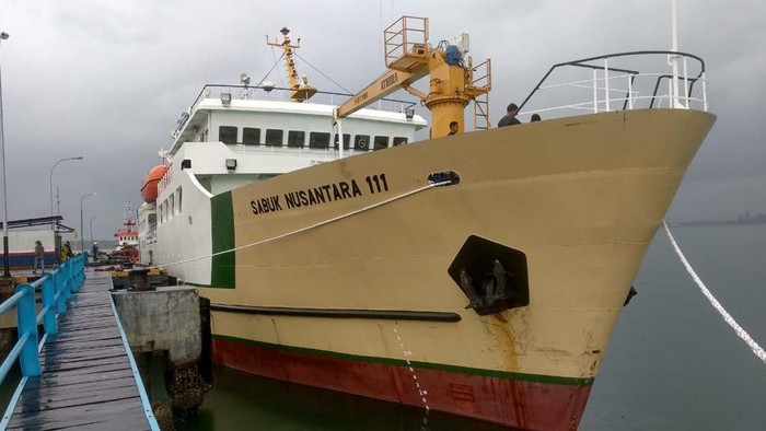 Kapal Perintis di Kalsel KM Sabuk Nusantara
