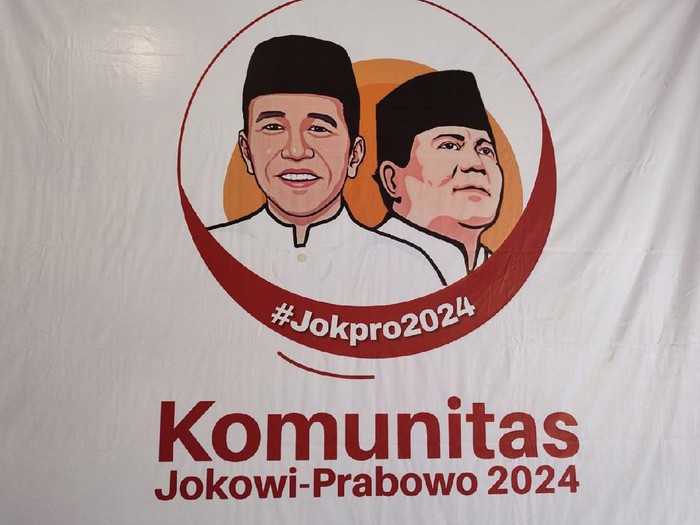 Komunitas JokPro 2024 DKI deklarasi dukungan Jokowi-Prabowo (Nahda-detikcom)