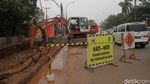 Pembangunan Saluran Air Jalan Pekayon Bekasi Terus Digenjot