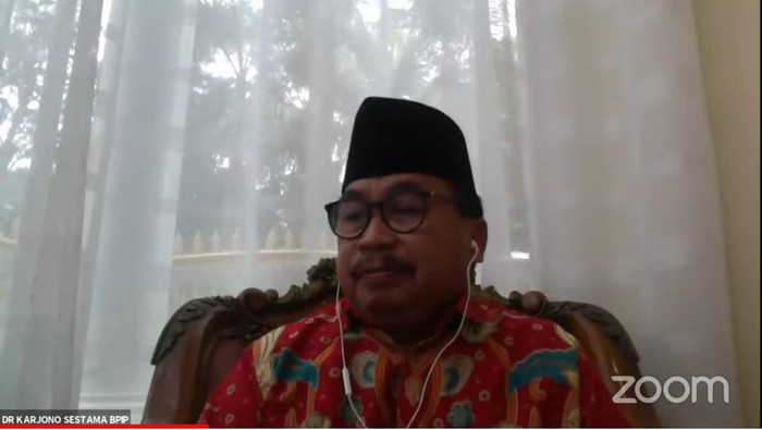 Plt Sekretaris Utama BPIP Karjono Atmoharsono