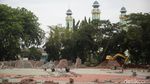 Progres Pembangunan Alun-alun Kota Bekasi Sudah 50% Lho