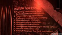 Sejumlah aturan yang perlu diikuti oleh traveler. Intinya rileks saja dan nikmati wahana dengan penuh keseruan (Viany Sahita/20detik)