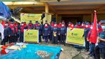 Relawan Kawan Sandi Bagi-bagi Sembako