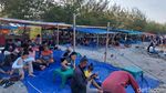 Begini Ramainya Pantai Kenjeran Saat Akhir Pekan