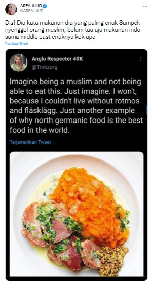 Bule Ini Dikecam Karena Diduga Sindir Muslim Saat Jelaskan Makanan Jerman