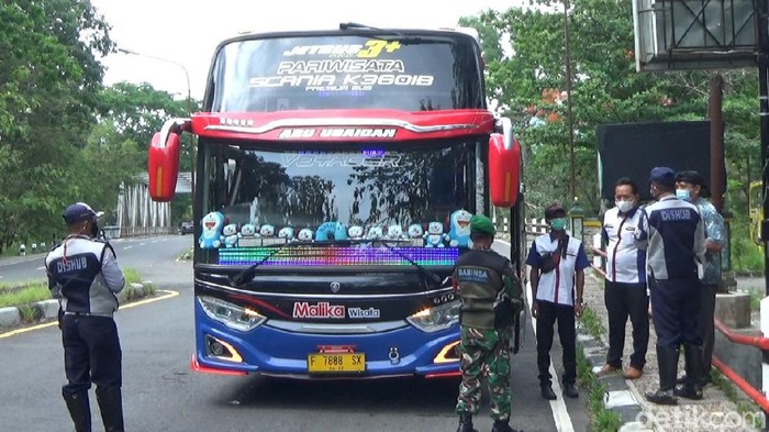 Bus Pariwisata Ditolak Masuk Gunungkidul